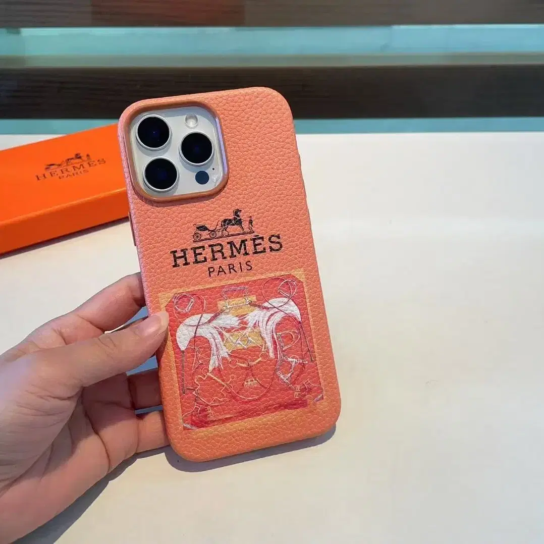 HERMES iphone 14-16pro max휴대폰 케이스