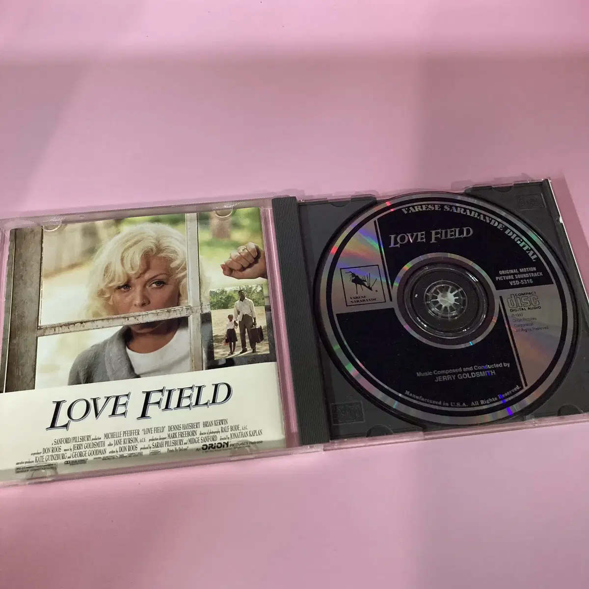 [중고음반/CD] 러브필드 Love Field 영화음악 OST