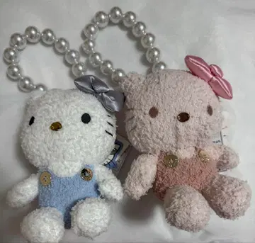 스나이델 홈 키티니트 봉제 인형 참 미사용 2개 세트