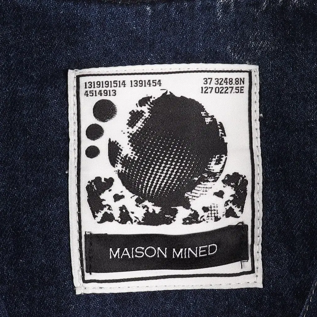 메종미네드 MAISON MINED 핀치 윈드 데님 자켓 S