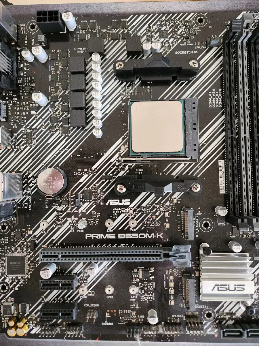 라이젠 5700x  asus b550m-k