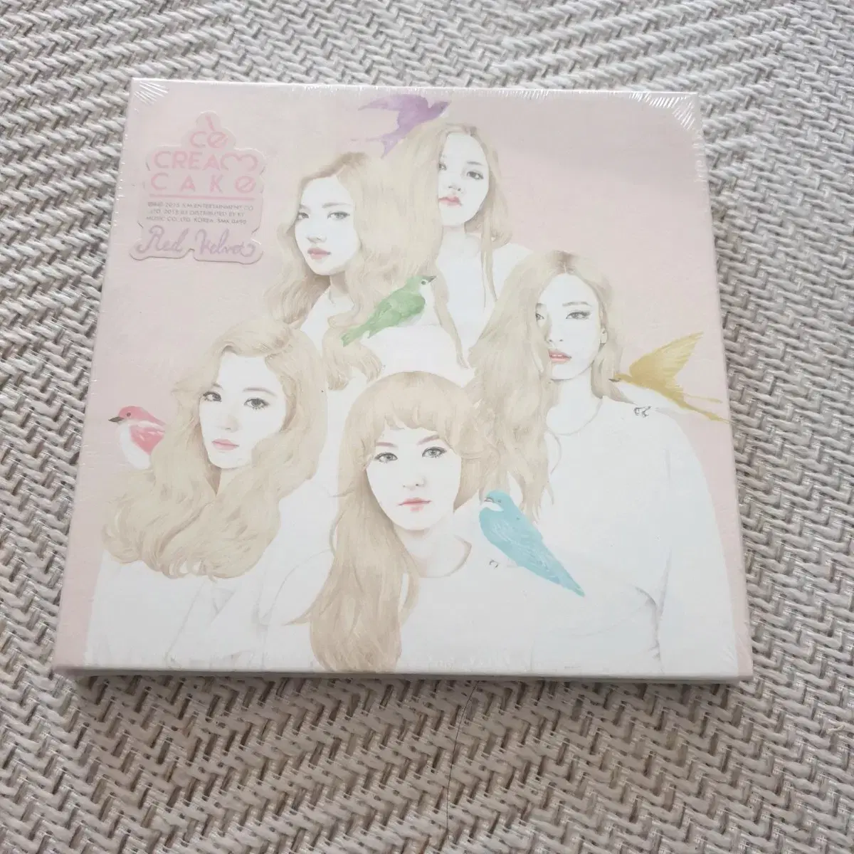 Cd 레드벨벳 아이스크림 케이크