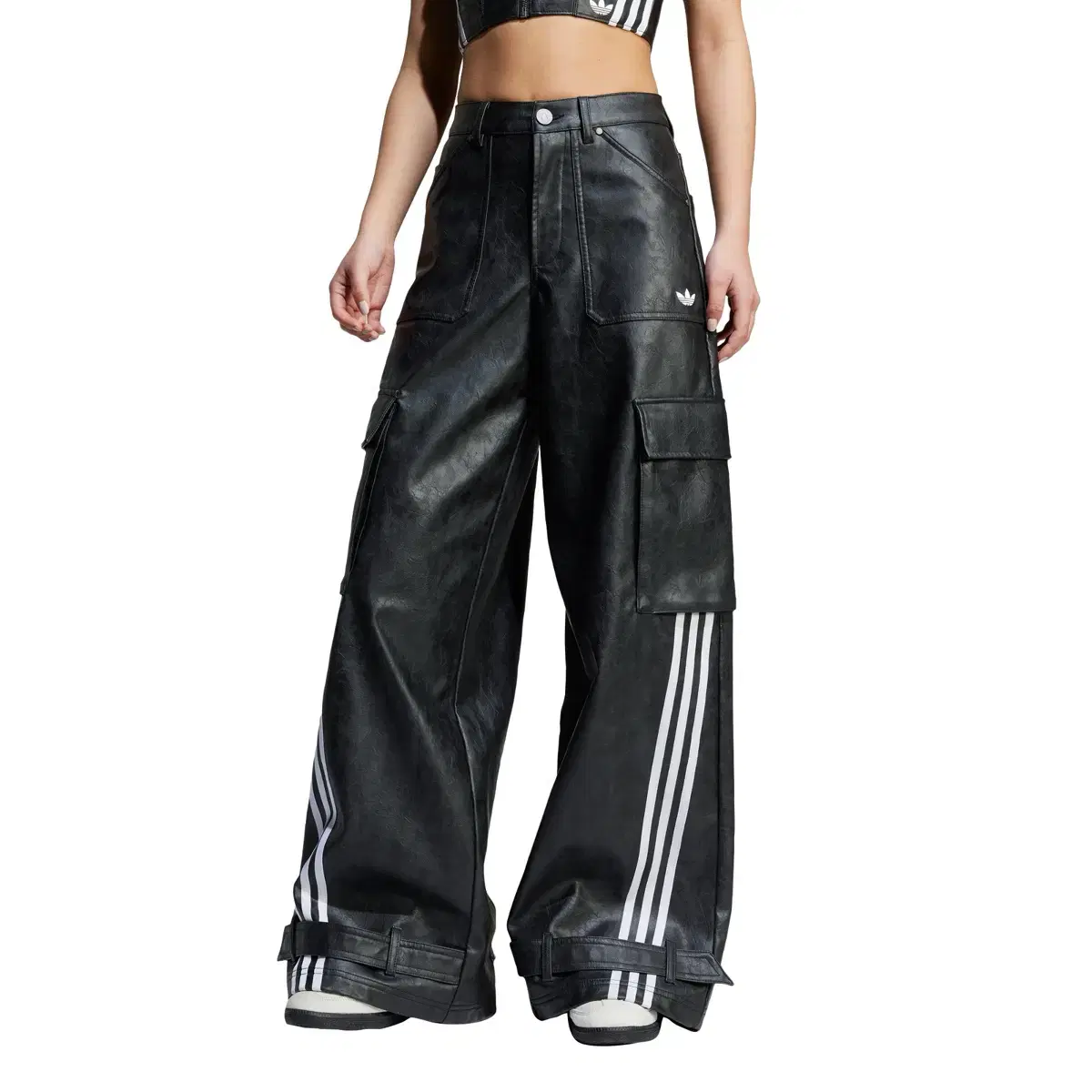 Addidas Adilene Season 3 Vintage Powe Leather Pants 29