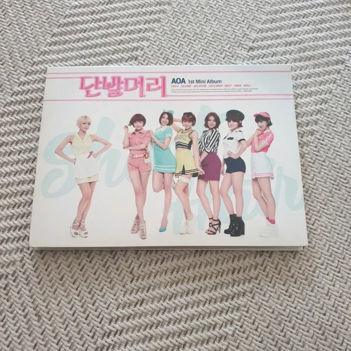 Cd AOA 앨범 4장 일괄