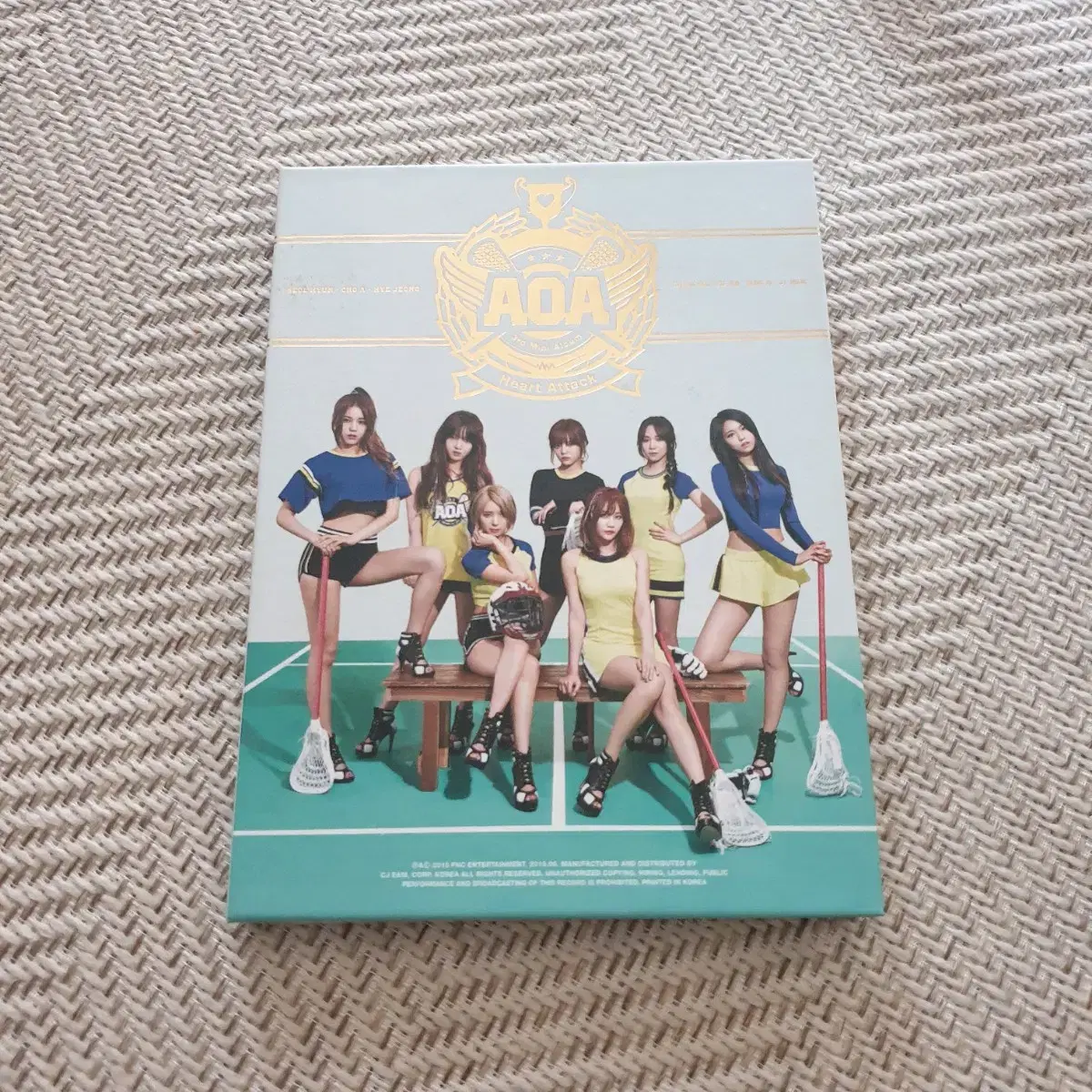 Cd AOA 앨범 4장 일괄