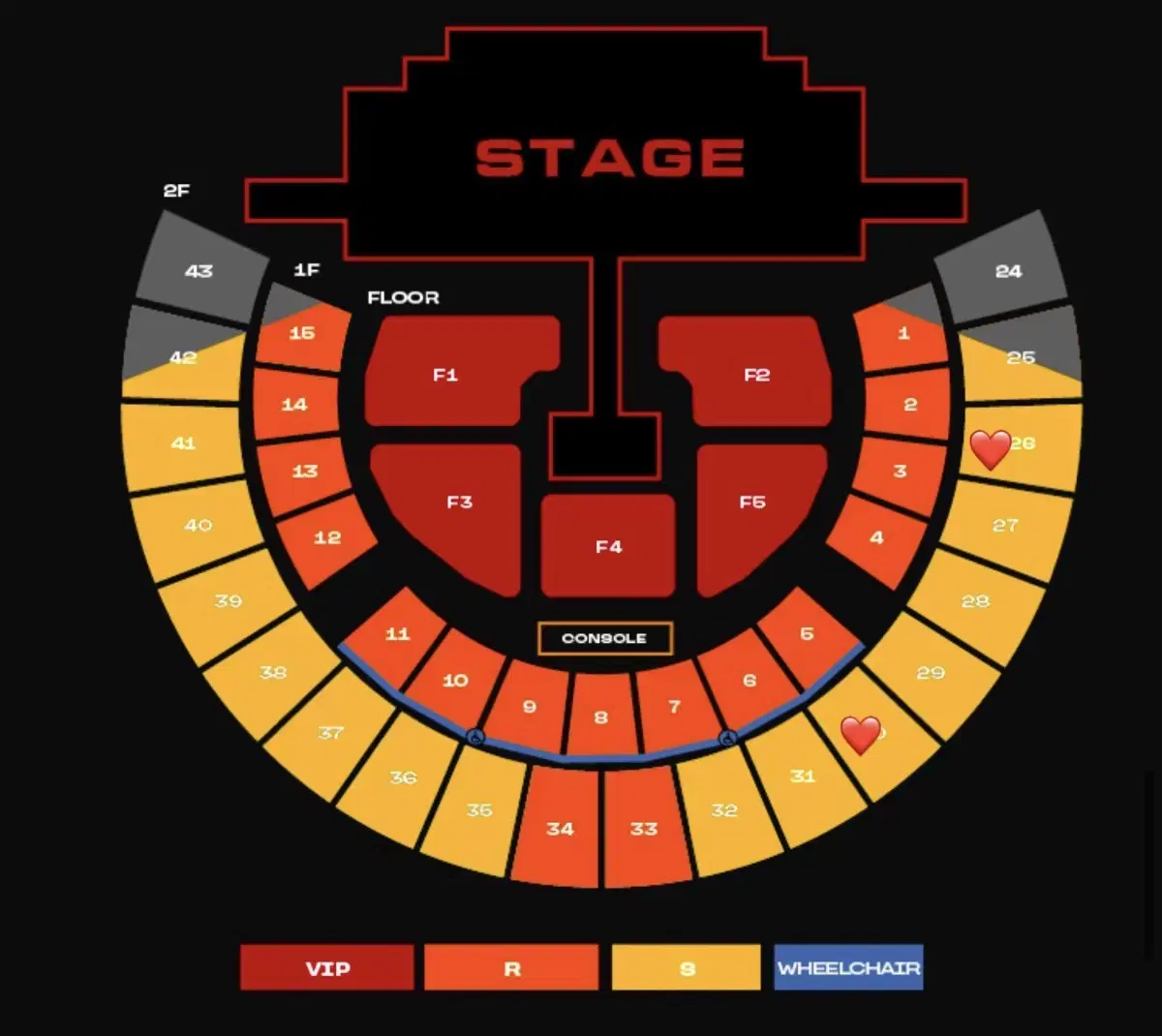 !!급처/일괄도가능!! 투애니원 콘서트 4/13  막콘 26구역 30구역