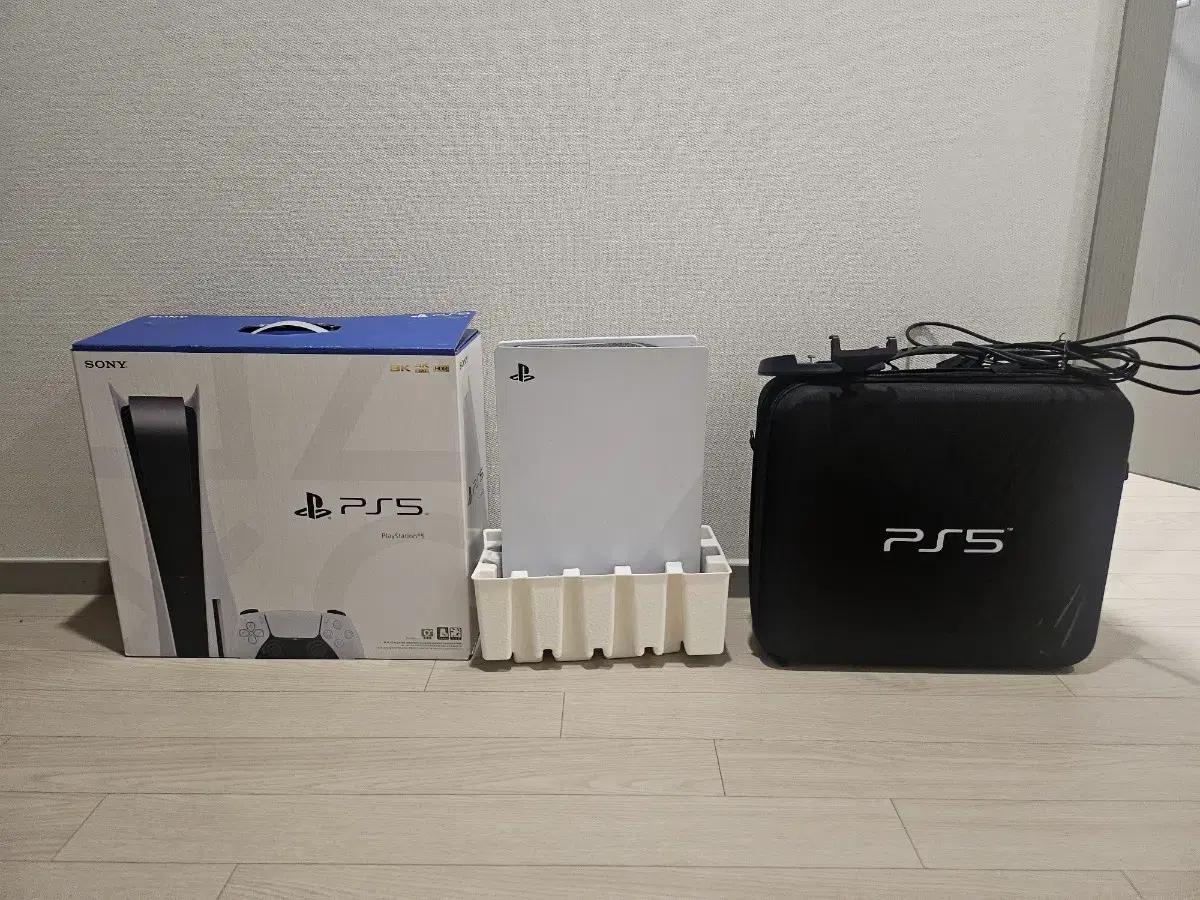 플스5 디스크버전 + ps5용ssd 2TB 장착, 가방증정