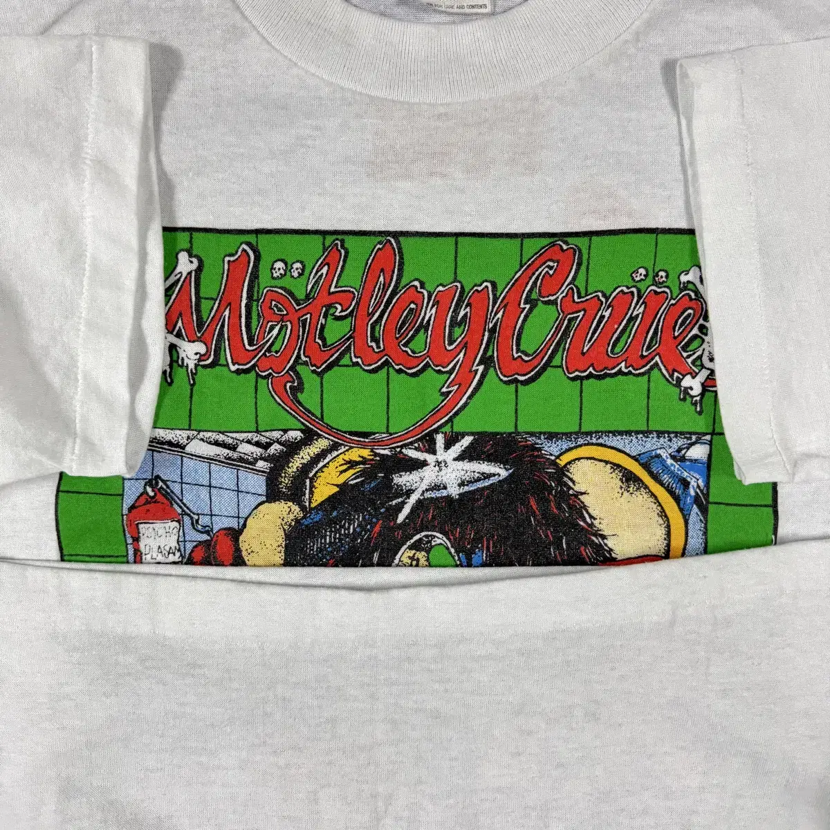 Vintage 80s Motley Clue Tee 밴드티셔츠