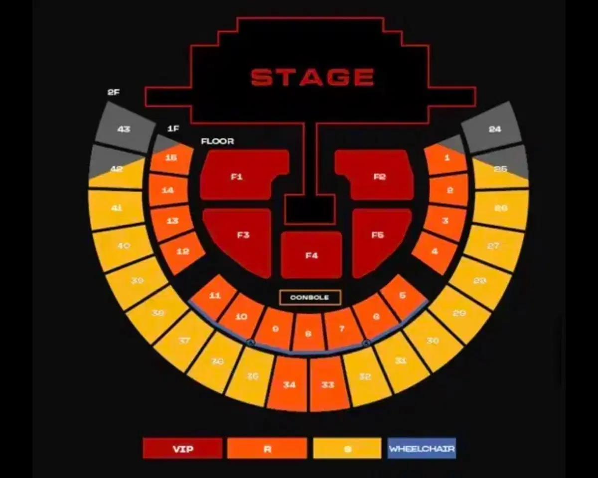 투애니원 콘서트 토요일 첫콘 단석 43구역