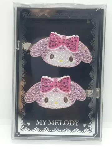 마이멜로디 앞머리 클립 쥬얼데코 Sanrio