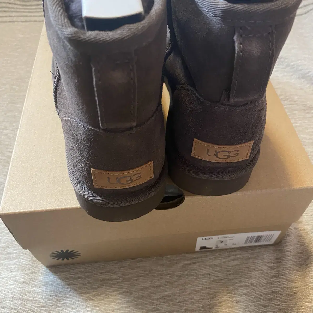 UGG 어그 클래식 미니II 다크초코 240mm