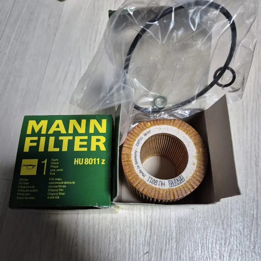 MANN FILTER HU8011Z 오일필터 2개