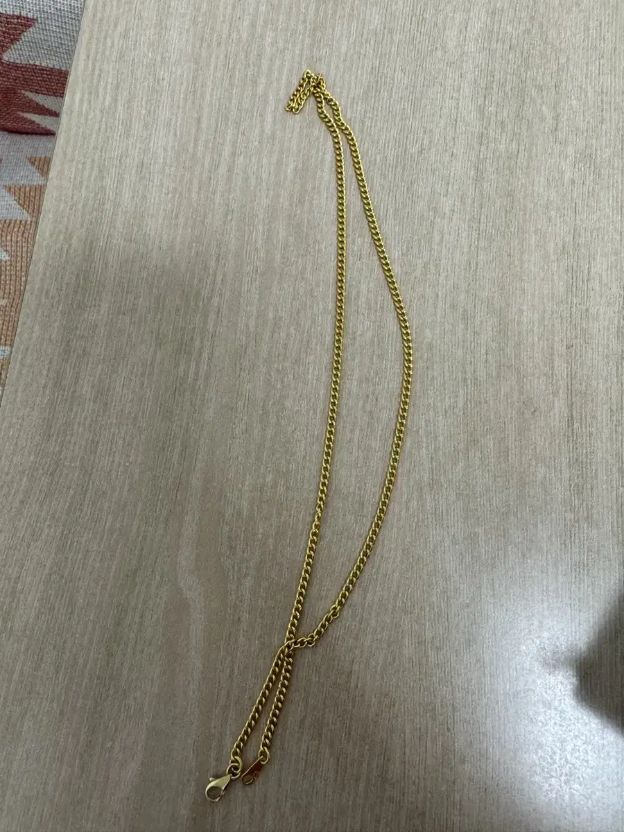 24k chrome hearts gold necklace chain 5 dollars + pendant 1 dollar 6 dollars