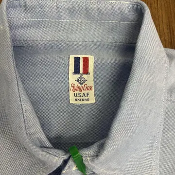 70s Flying Cross U.S.A.F. OXFORD 긴팔 셔츠