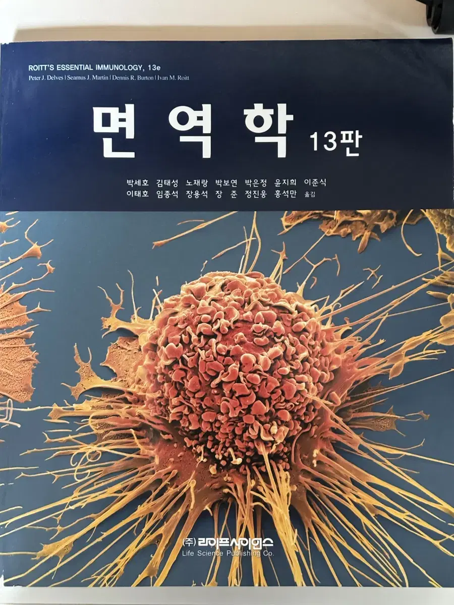 면역학 13판 팔아요