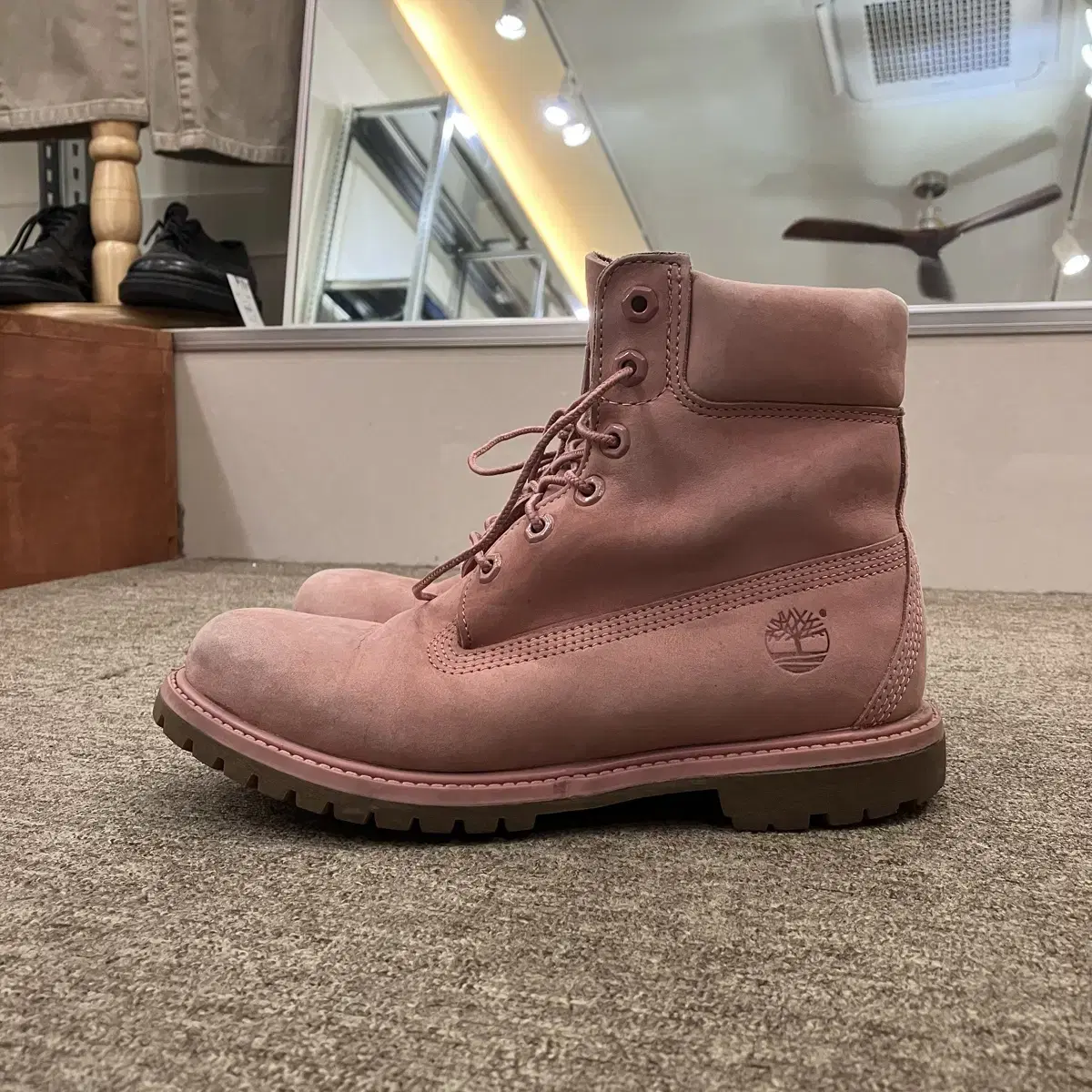 (250) Timberland 팀버랜드 핑크 워커