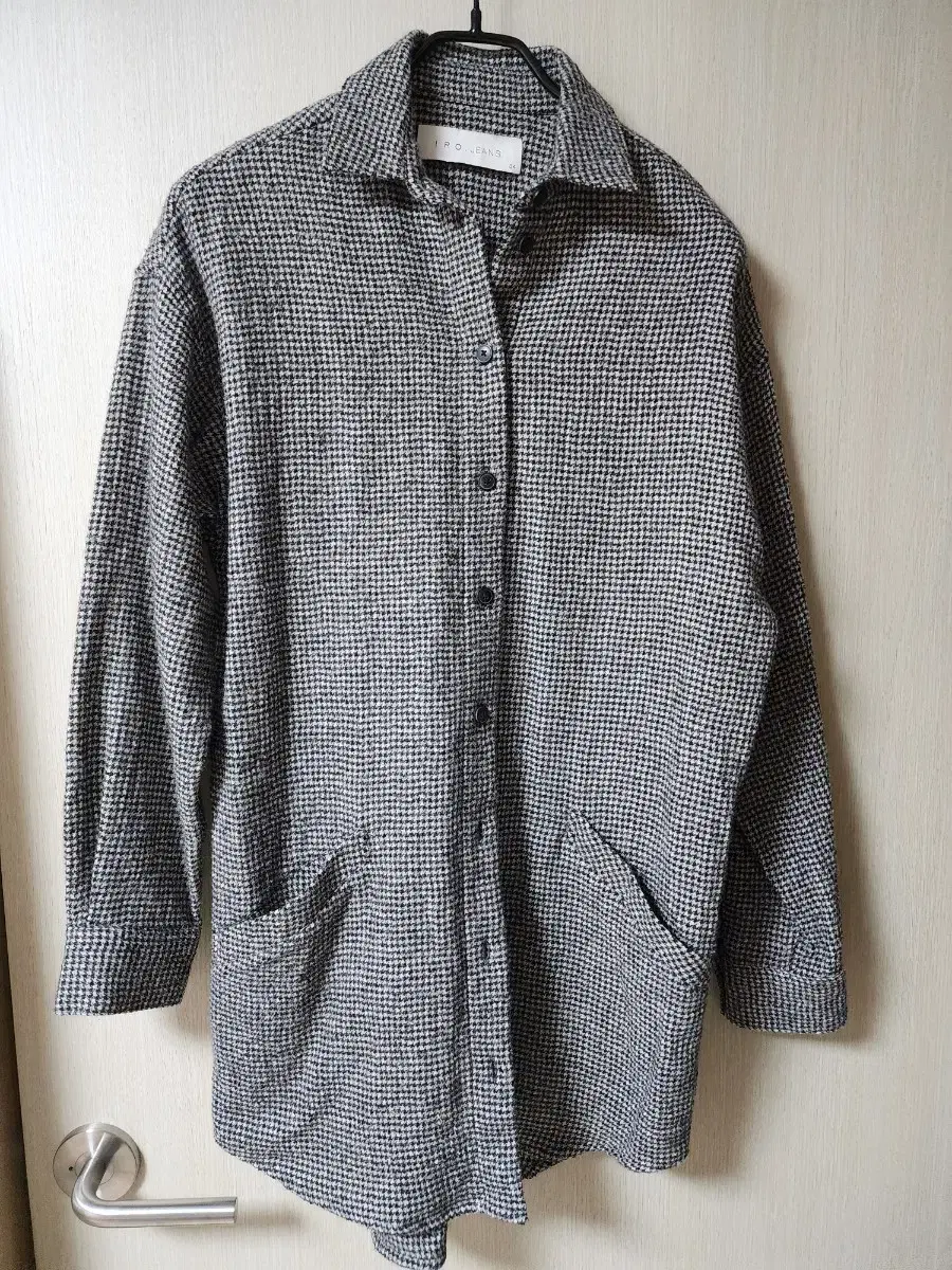 IRO IRO Check Shirt Wool Check Men's 34 Women's