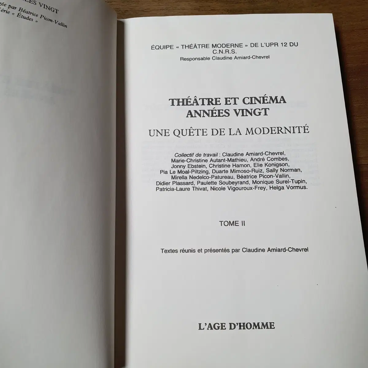 Theatre et Cinema annees vingt 상태 최상