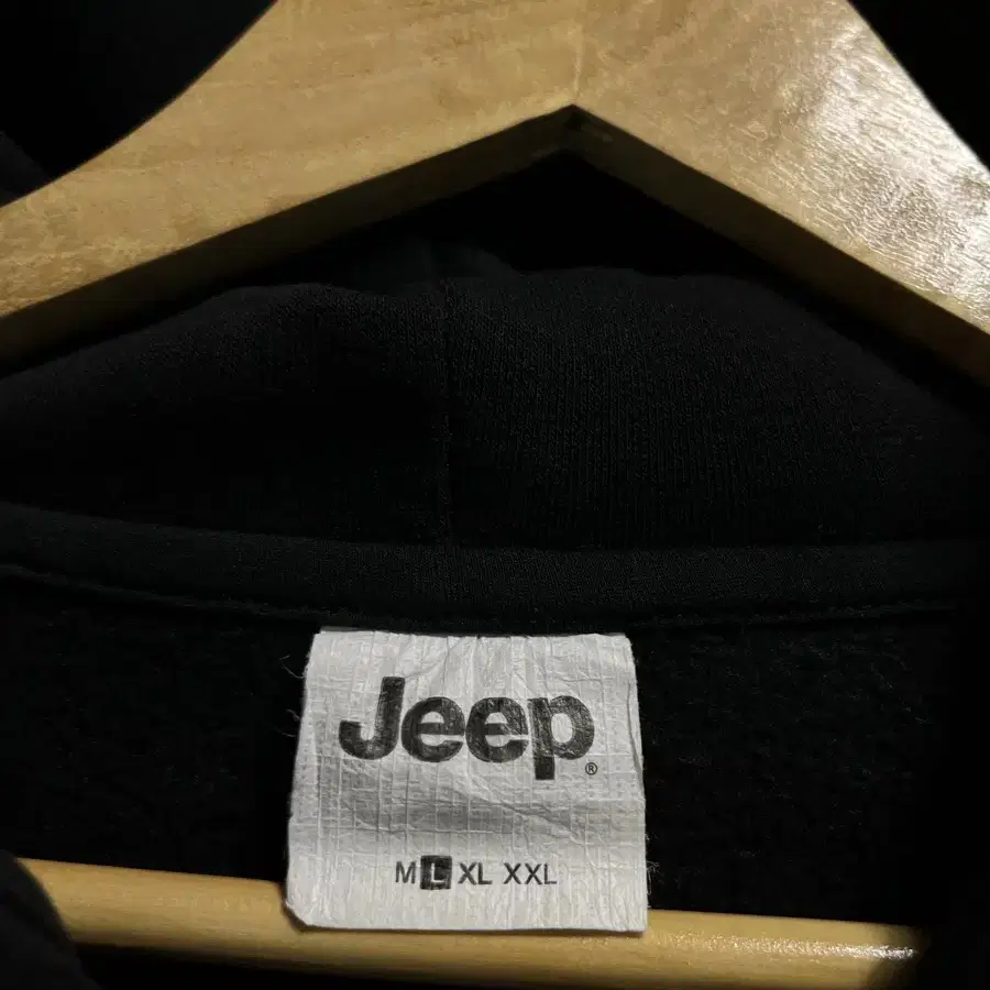 100 Jeep 지프 스웻 루즈핏 기모 후드집업 정품