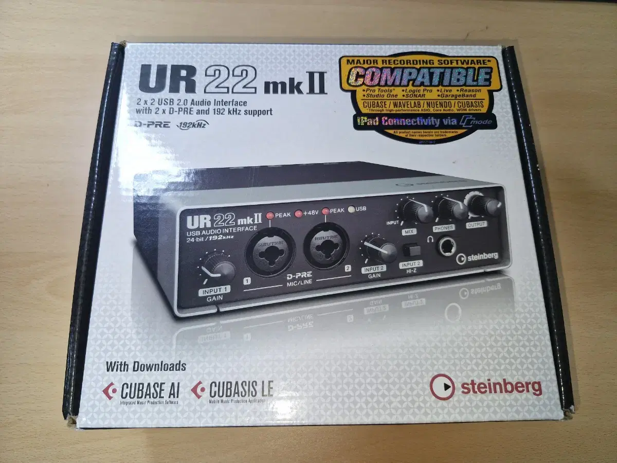 스테인버그 UR22mkII 오디오 인터페이스