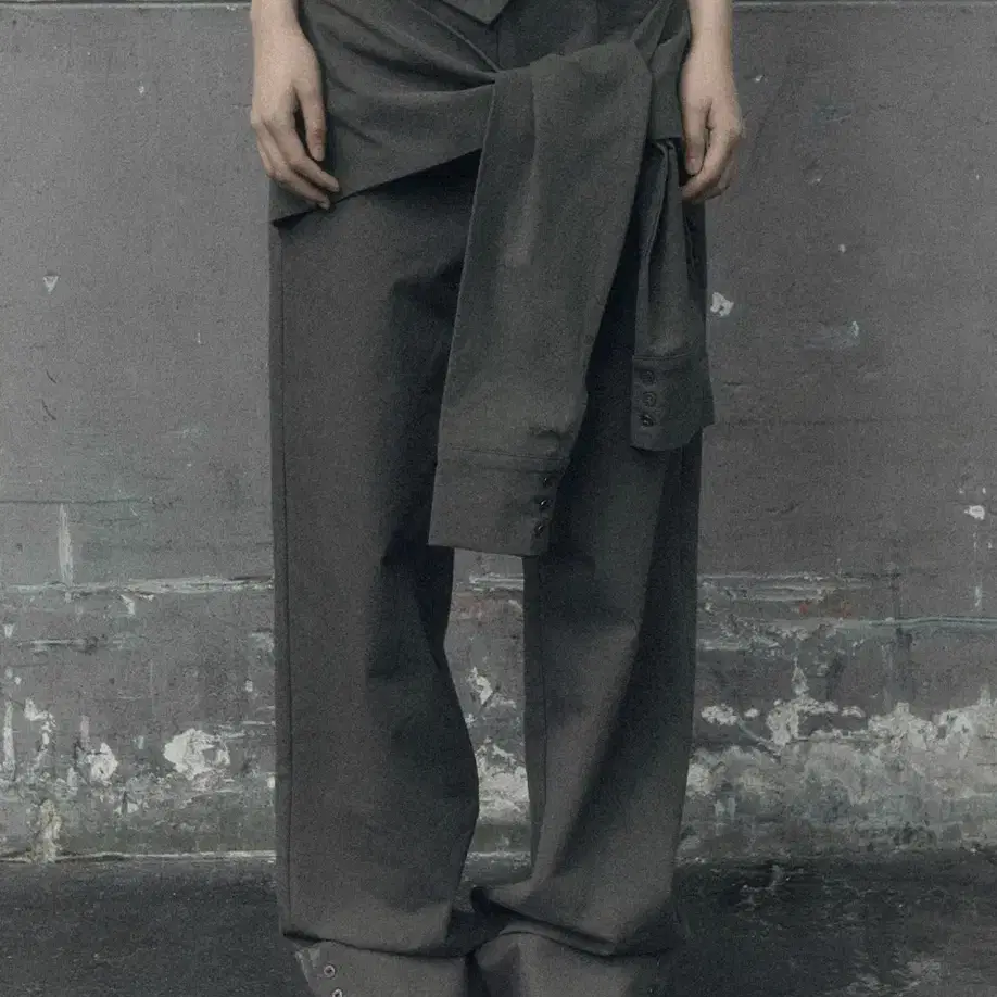 보헤미안 서울 TURNUP WIDE SHIRT PANTS