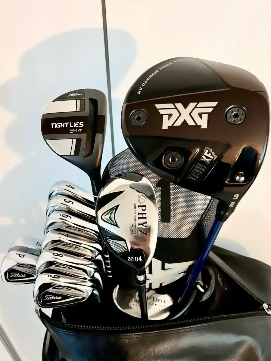 [급매!] pxg 타이틀리스트 (경량스틸) 특A급! 골프채 풀세트