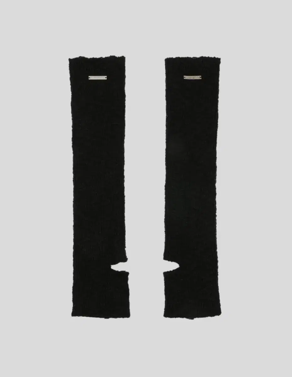 보헤미안서울 TEXTURED LEG WARMER, BLACK