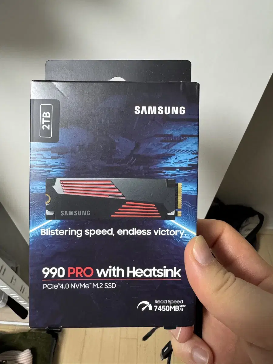 삼성 SSD 990 PRO with Heatsink 2TB 미개봉