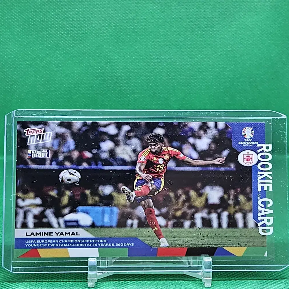 2024 TOPPS NOW EURO 야말 라민(스페인)내셔날 데뷔