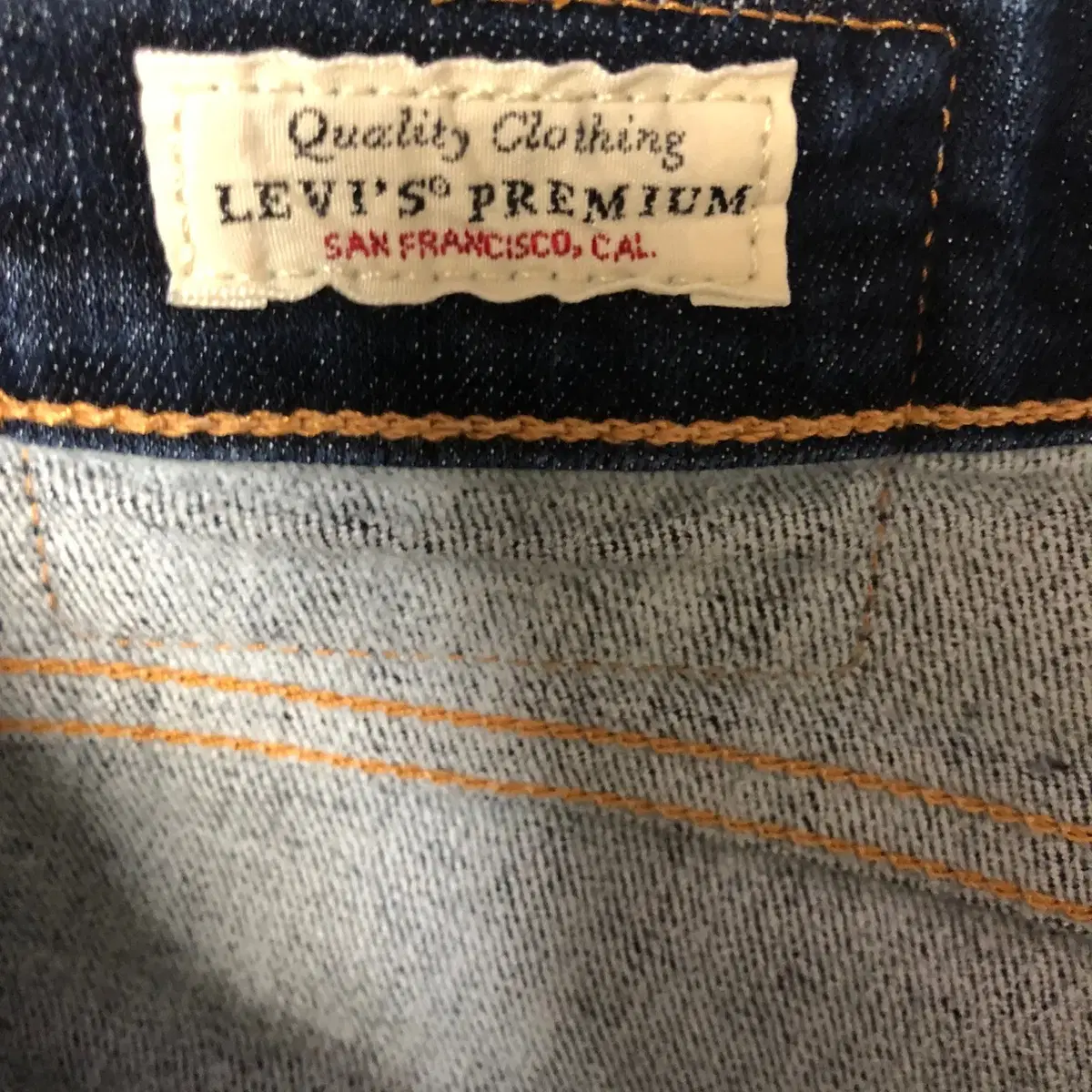 Levi's 511 프리미엄 BIG E 슬림핏 데님 팬츠 (W32)