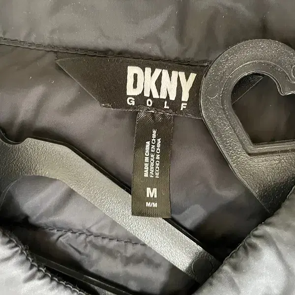 M DKNY 골프 여성 구스다운 패딩 조끼 N.6230