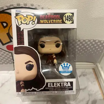 레어 FUNKO POP! 마블 데드 풀 & 울버린 일렉트라 한정판