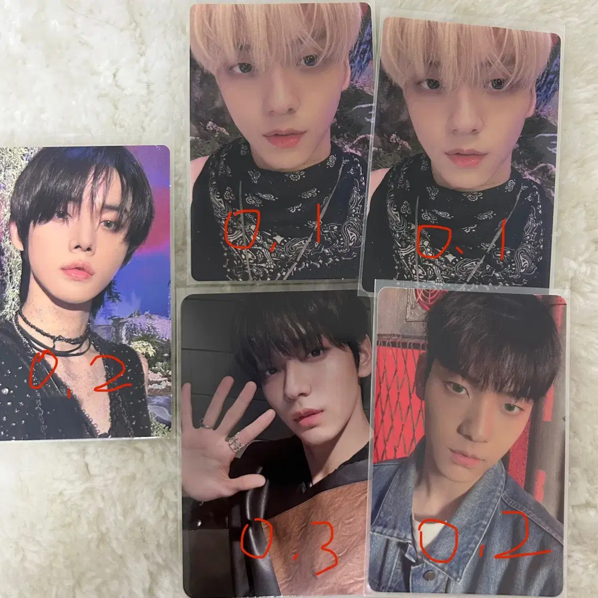 TXT, YUNJUN, YEONJUN, soobin photocard Sell individually