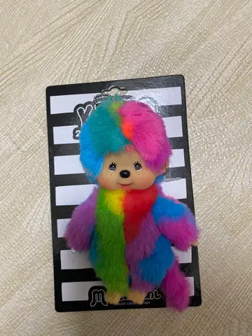 몬치치 기무라 카엘라 컬러풀 레인보우 키체인 카에치치