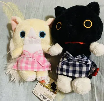 양말 냥코 쿠리쿠리 봉제 인형 에이프런 헤이세이 레트로 마 스캇