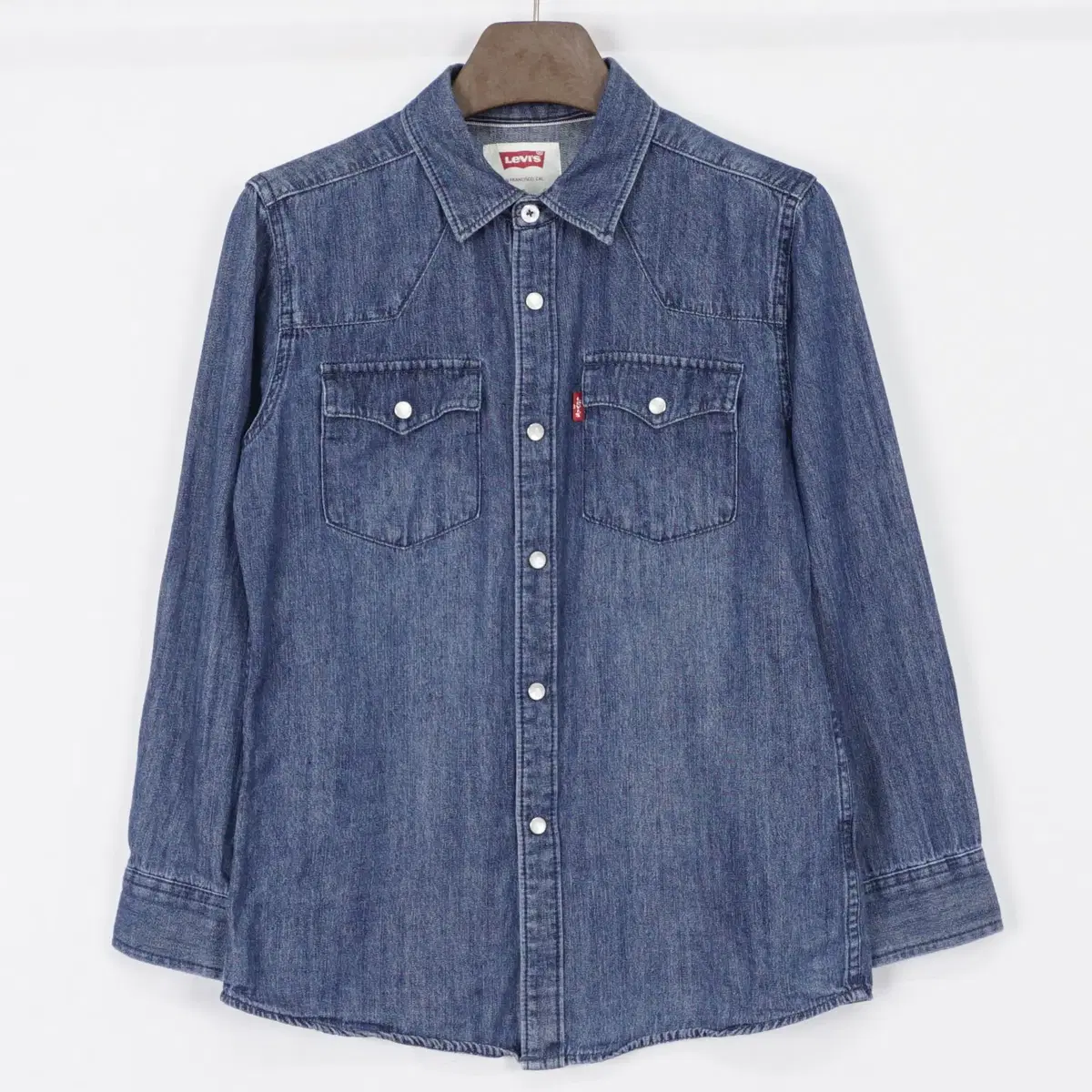 리바이스 Levis 아동 웨스턴 데님 셔츠 128-140size