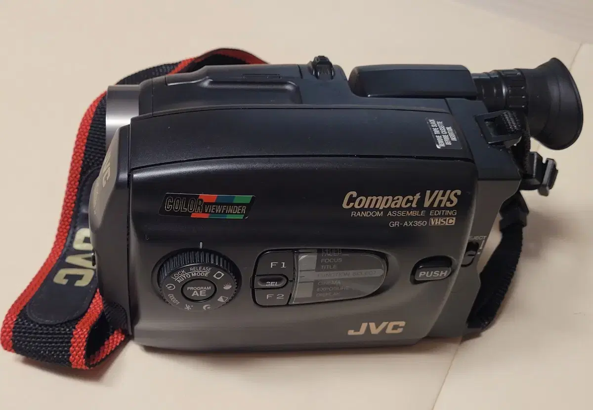 (풀구성)빈티지 1995 JVC GRAX350U 컴팩트 캠코더 VHS