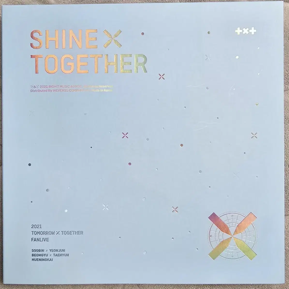 2021 TXT Fan Live Shine X Toggather DVD