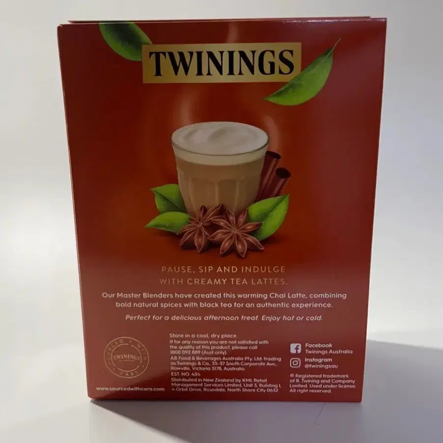 TWININGS 트와이닝 차이 라떼