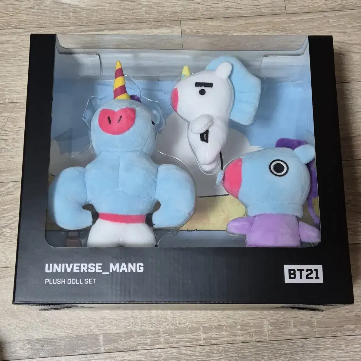 bt21 망 가족 인형 호석 제이홉 굿즈