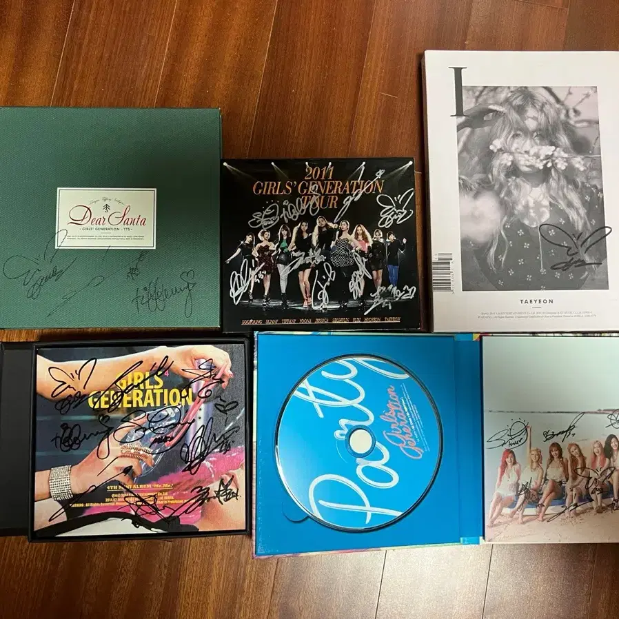 소녀시대 비매 싸인 CD