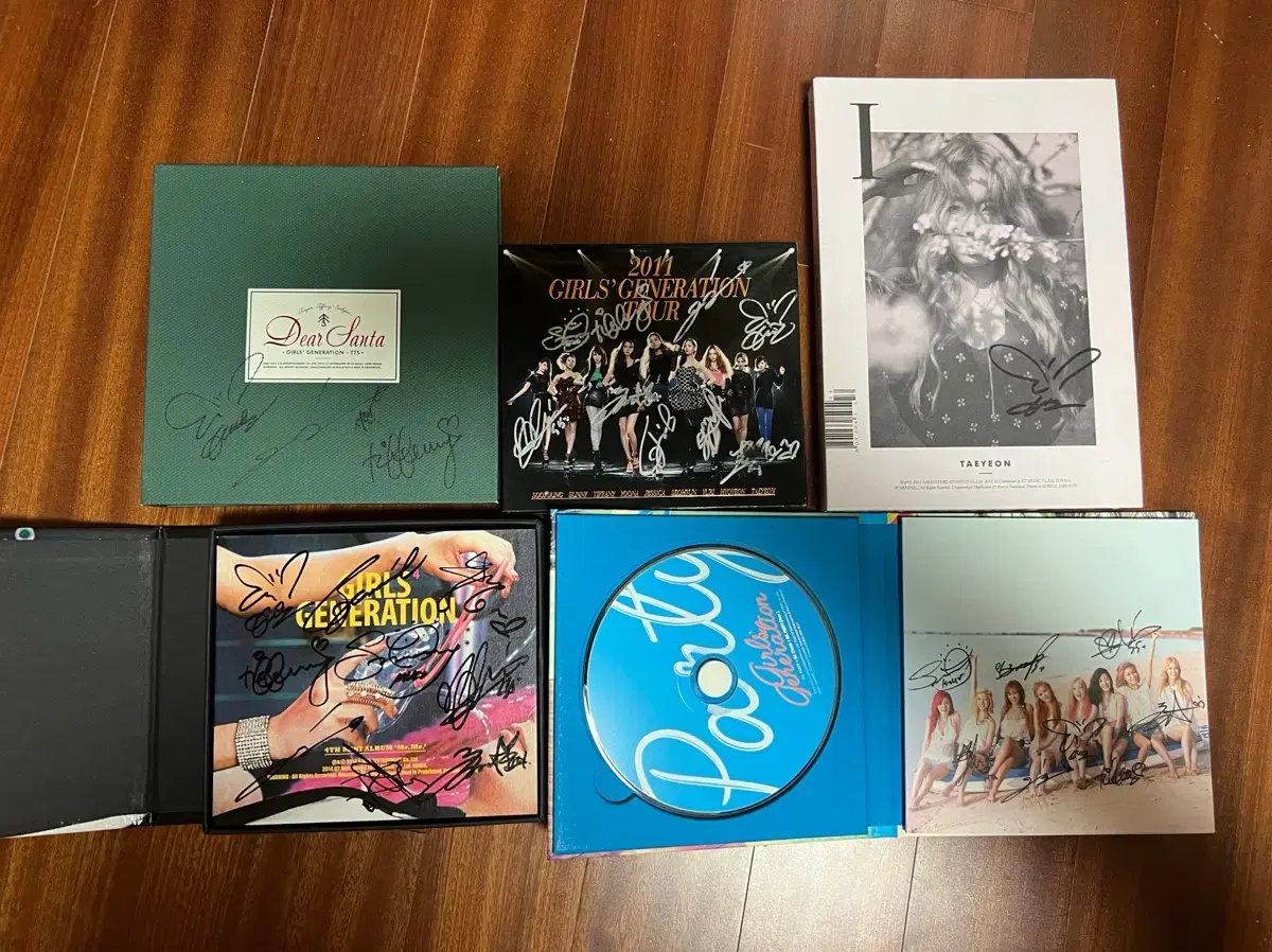 소녀시대 비매 싸인 CD