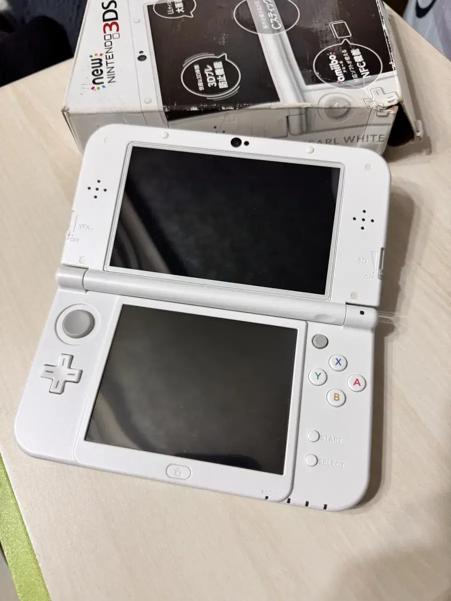 뉴닌텐도3dsxl 화이트 신품급 상단ips 판매합니다