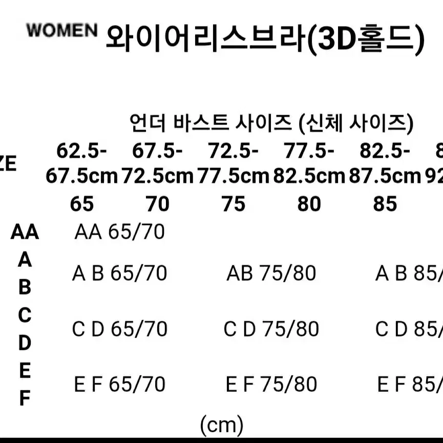 유니클로 3D홀드 와이어리스 브라/블랙/XL/가격내림