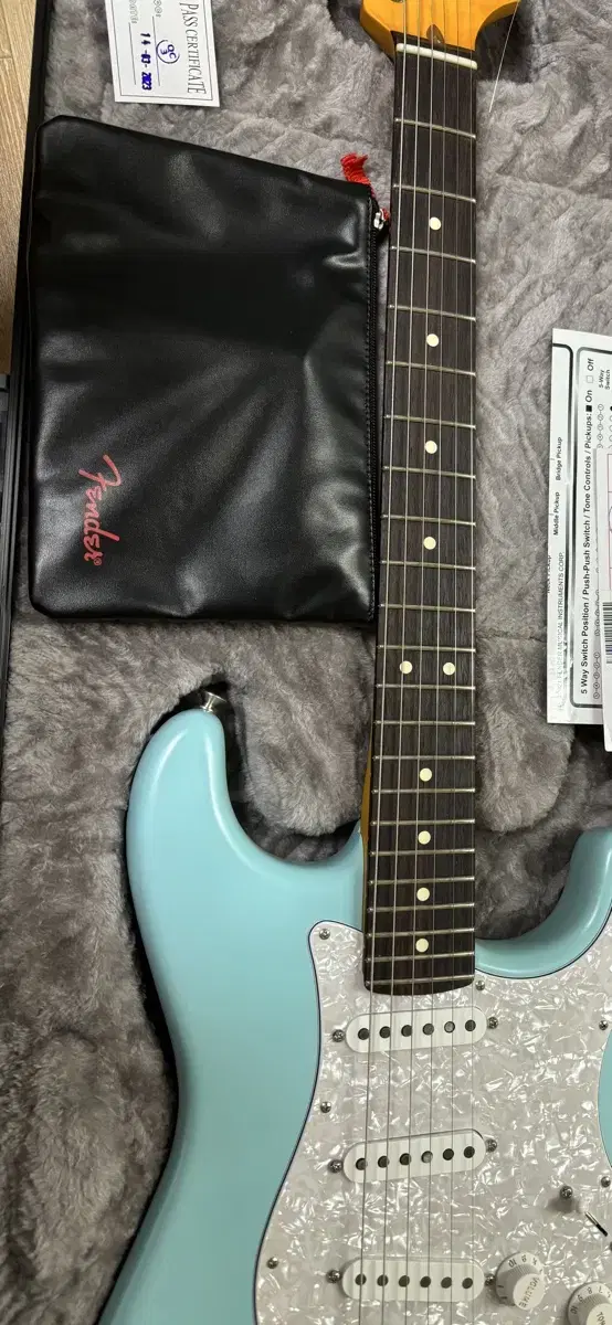 펜더 일렉 기타 fender USA cory wong 시그네처 다프네 블