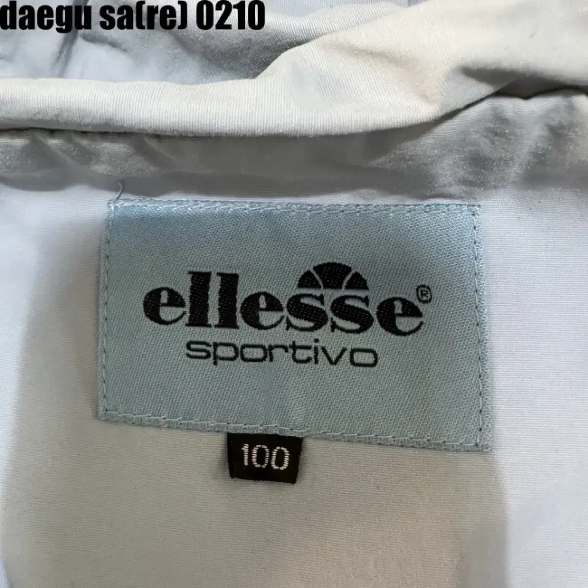 ELLESSE 아노락,바람막이,상의(110까지) 딜 가능 빠른채팅 고