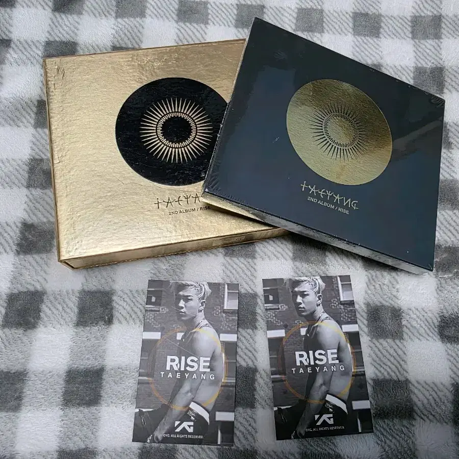 빅뱅 태양 RISE 앨범 일괄판매