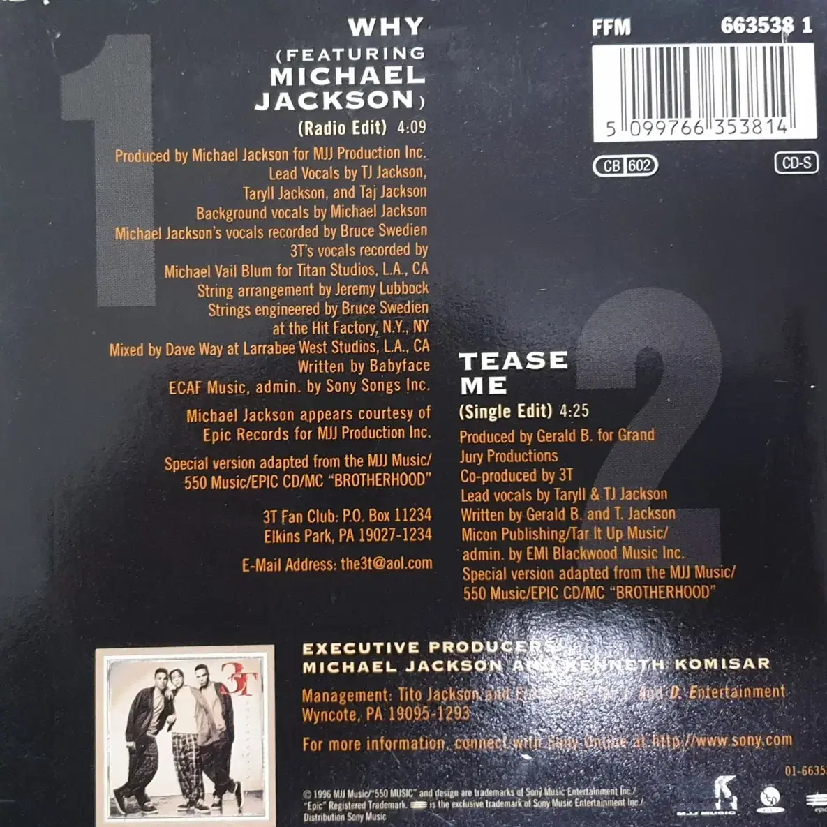 마이클 잭슨 Michael Jackson why cd