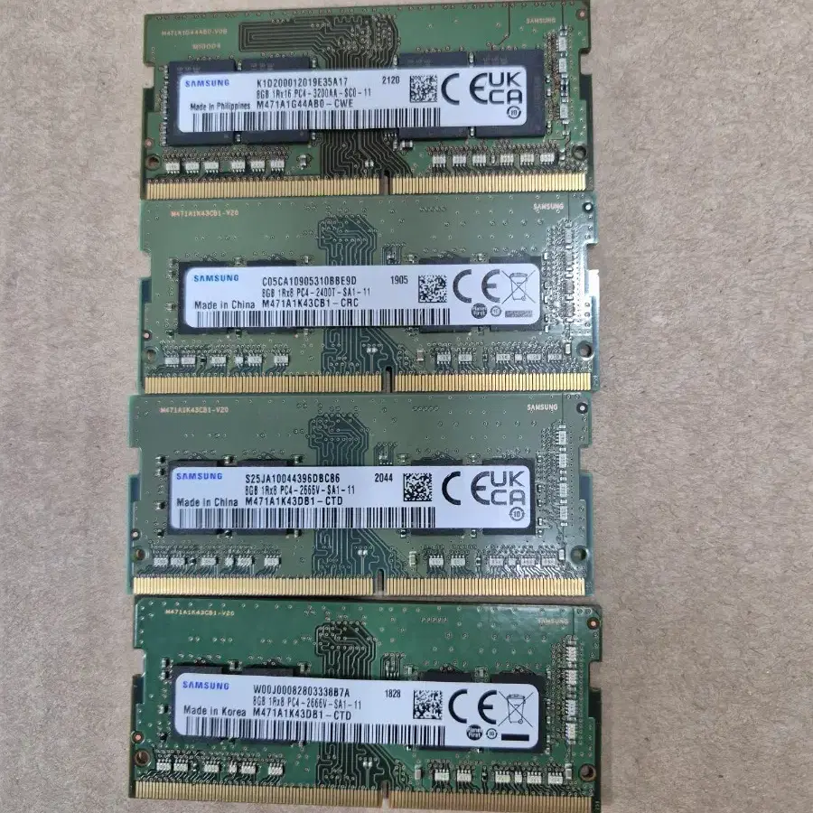 노트북램ddr4 8GB