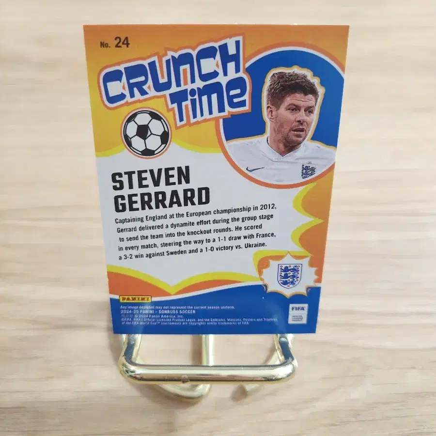 24-25 Panini Donruss Liverpool Steven Gerrard Insert Soccer kard ~~  #스티븐제라드,#제라드,#제라드카드,#리버풀,#리버풀fc on Bunjang Global Site.